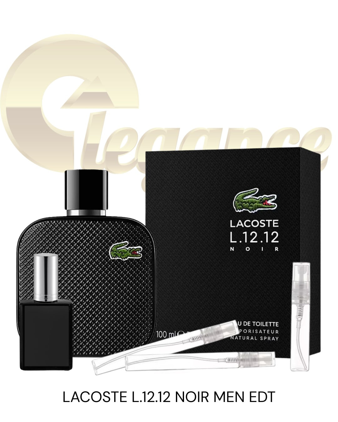 Decants Lacoste L.12.12. Noir (H) EDT