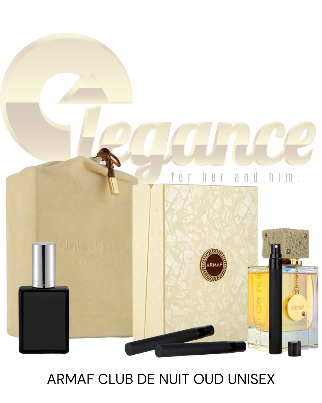 Decants Armaf Club De Nuit Oud (U) EDP