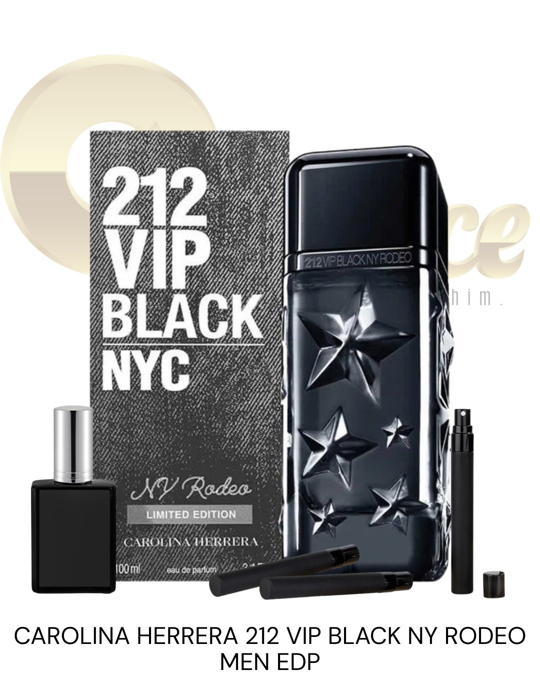 Decants Carolina Herrera 212 VIP Black NY Rodeo (H) EDP