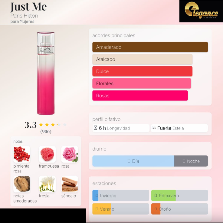 Paris Hilton Just Me EDP (M) 100ml