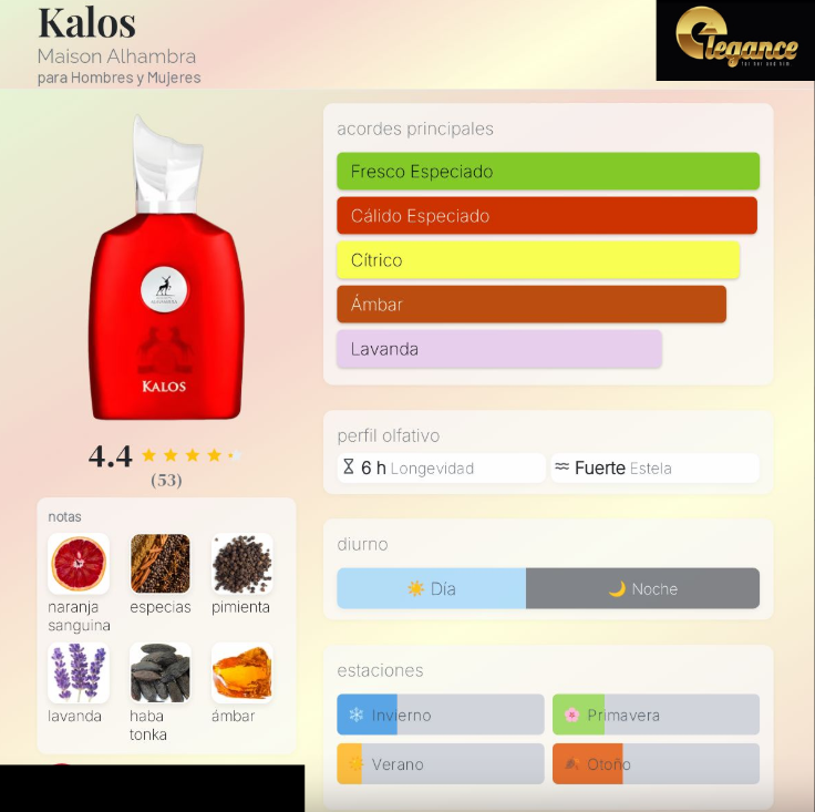 Maison Alhambra Kalos EDP (U) 100ml