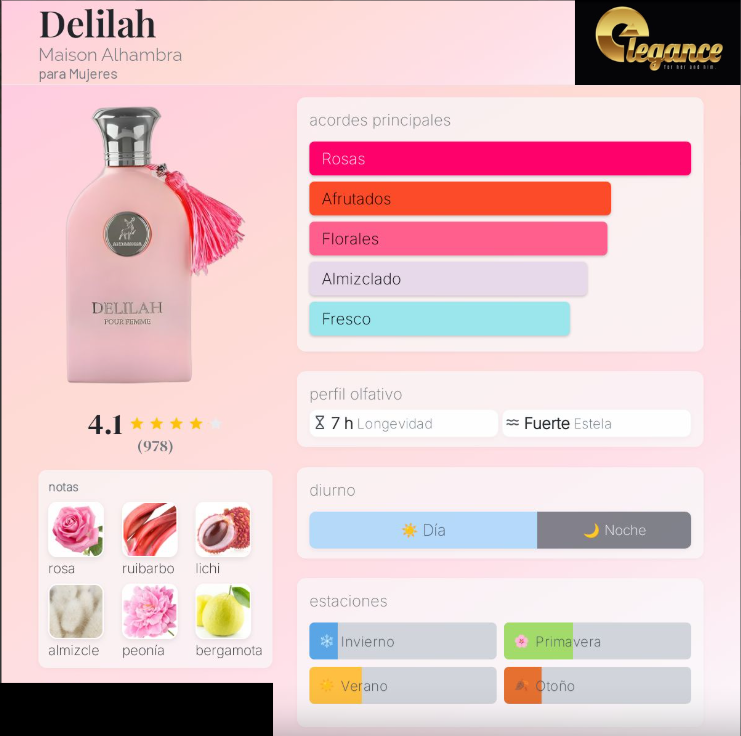 Maison Alhambra Delilah EDP (M) 100ml