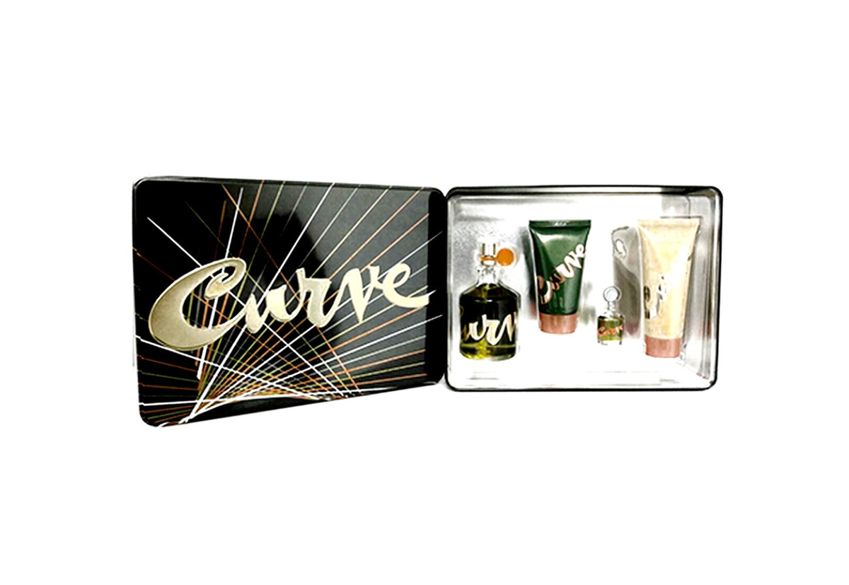 Liz Claiborne Set Curve Men EDC 4 Pcs (H) SP 125ml; AS 100ml; SG 100ml; SP 7.5ml