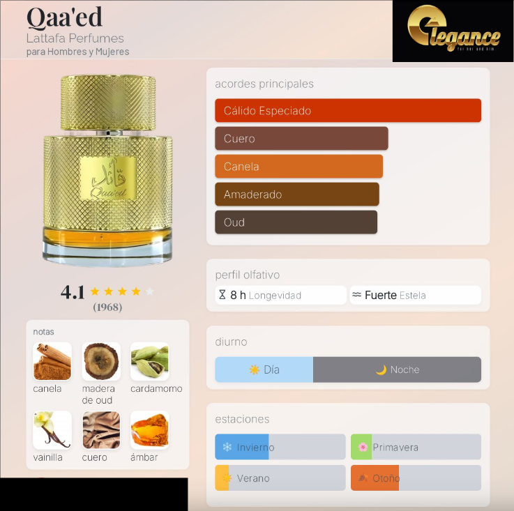 Lattafa Qaa'ed EDP (U) 100ml