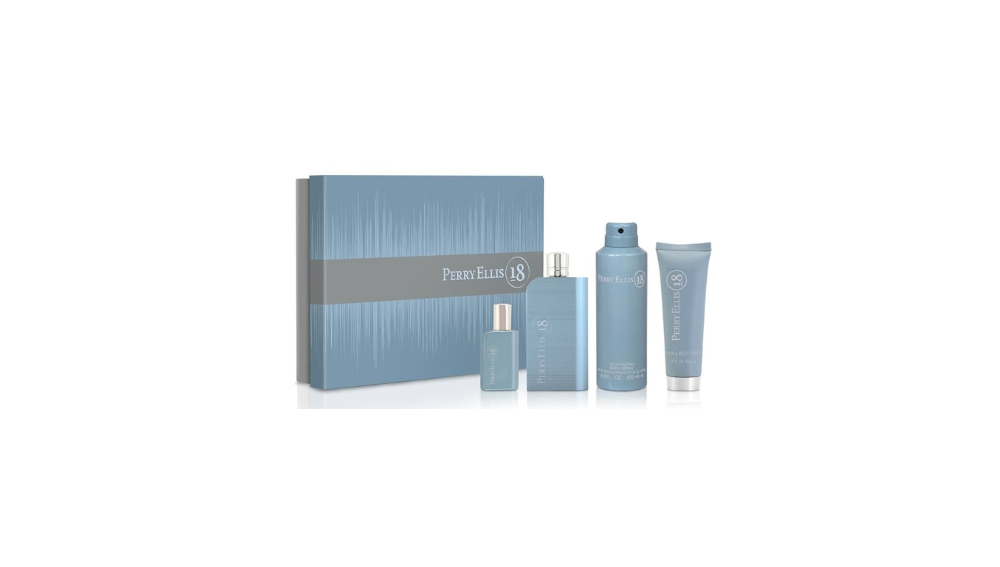 Perry Ellis Set 18 Men 4 Pcs EDT (H) 100ml; SH 90ml; BS 170g; MP 75ml