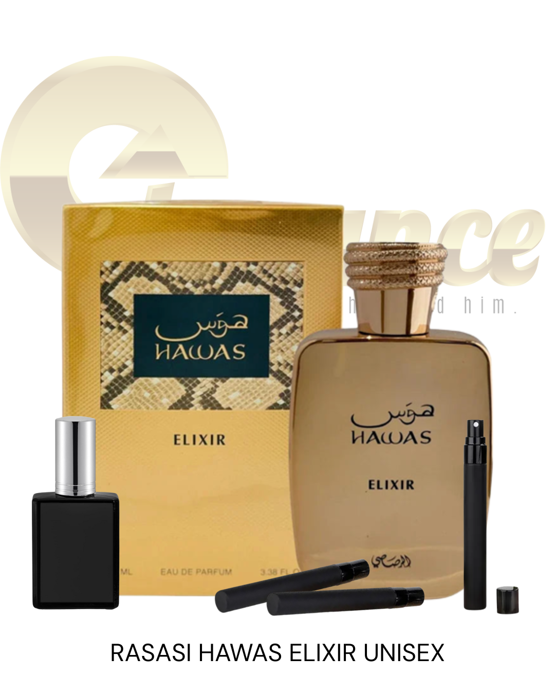 Decants Rasasi Hawas Elixir (U) EDP