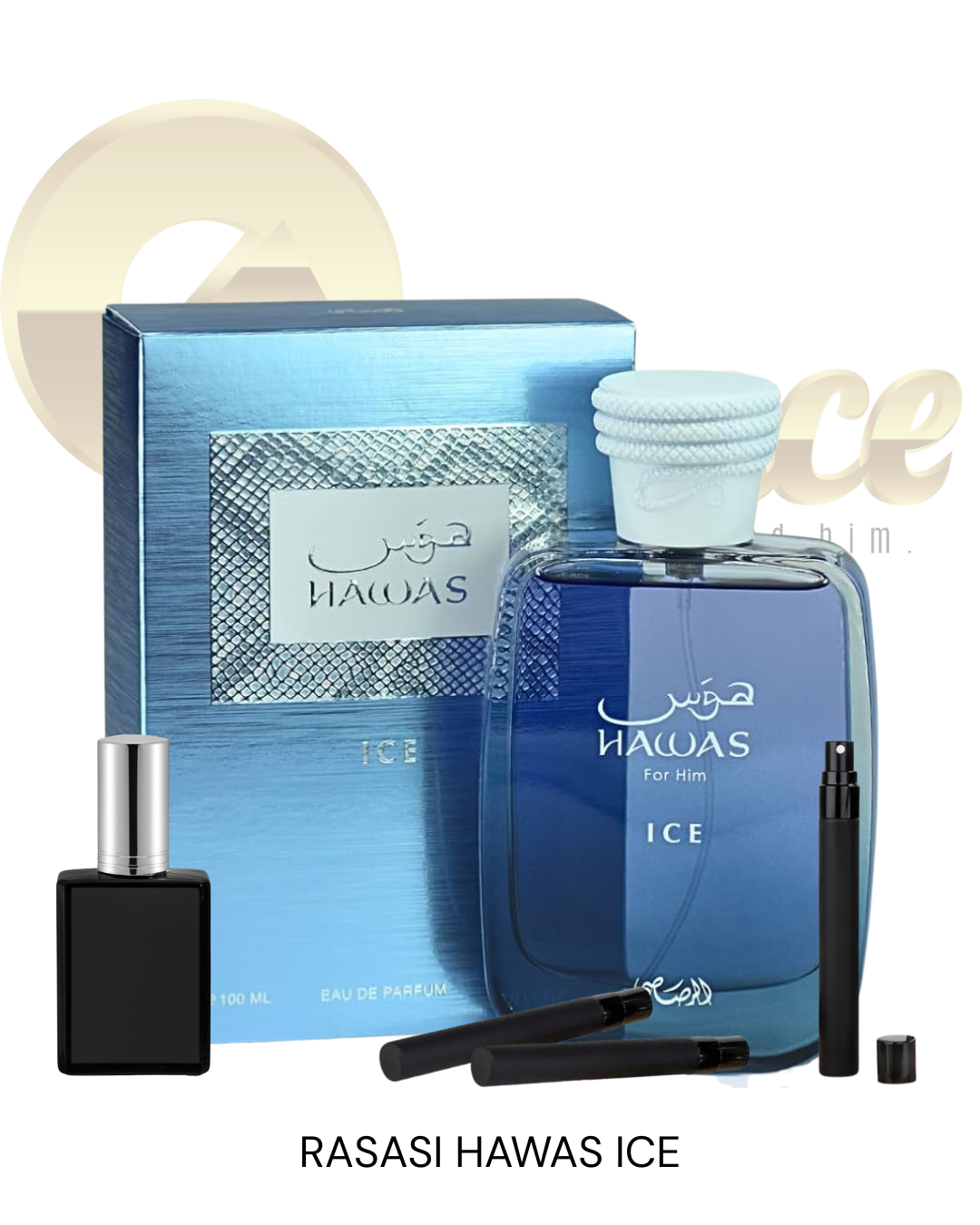 Decants Rasasi Hawas Ice (H) EDP