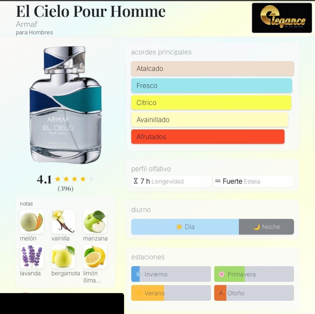 Armaf El Cielo Pour Homme EDP (H) 100ml