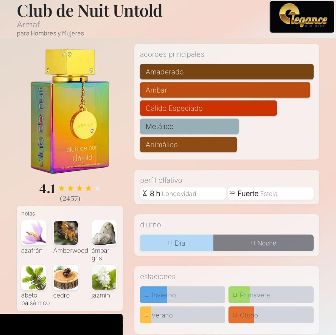 Armaf Club de Nuit Untold EDP (U) 105ml