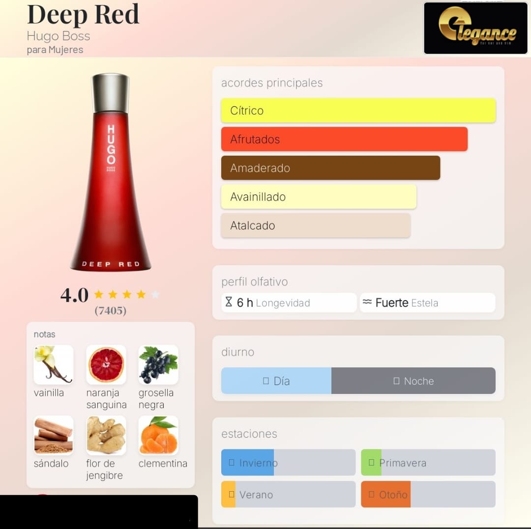 Hugo Boss Deep Red EDP (M) 90ml