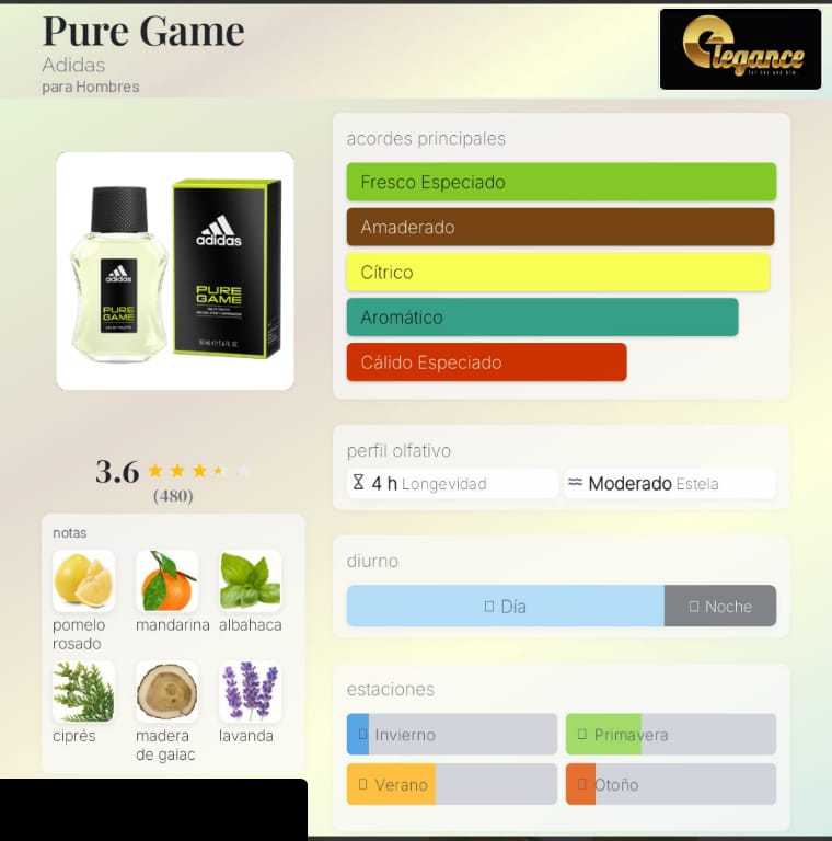 Adidas Pure Game EDT (H) 100ml