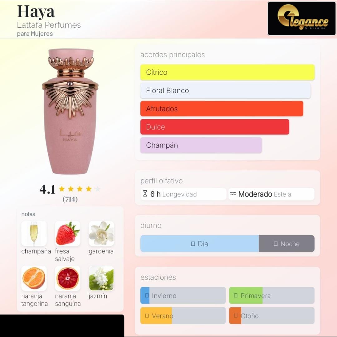 Lattafa Haya EDP (M) 100ml