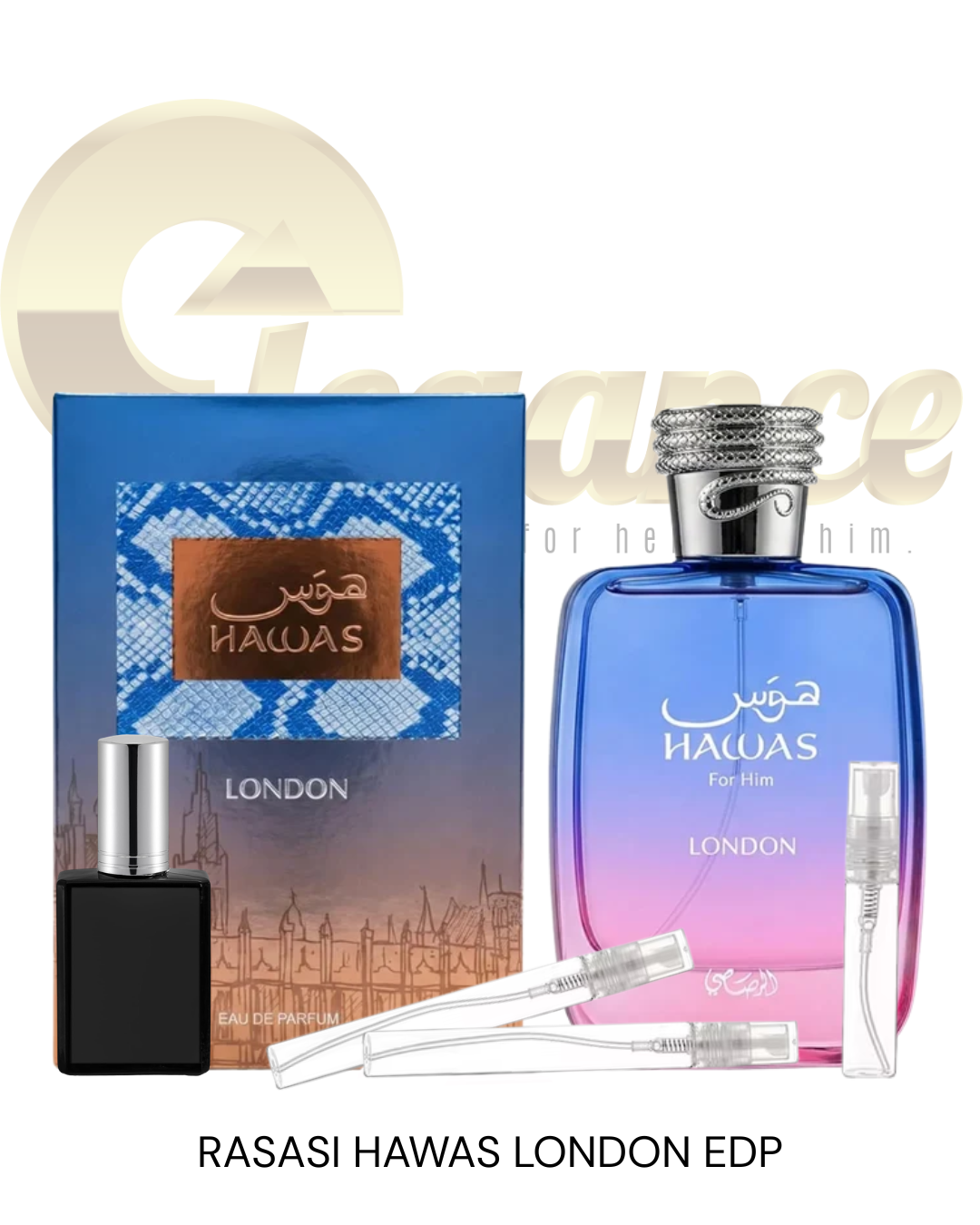Decants Rasasi Hawas London (H) EDP