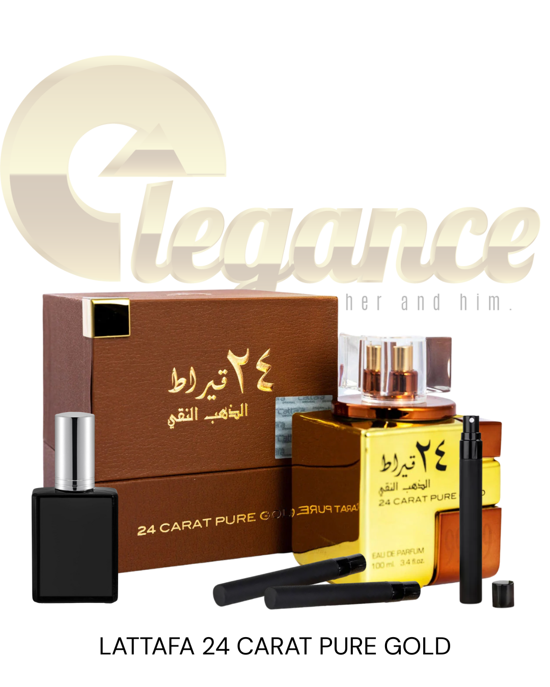 Decants Lattafa 24 Carat Pure Gold (U) EDP