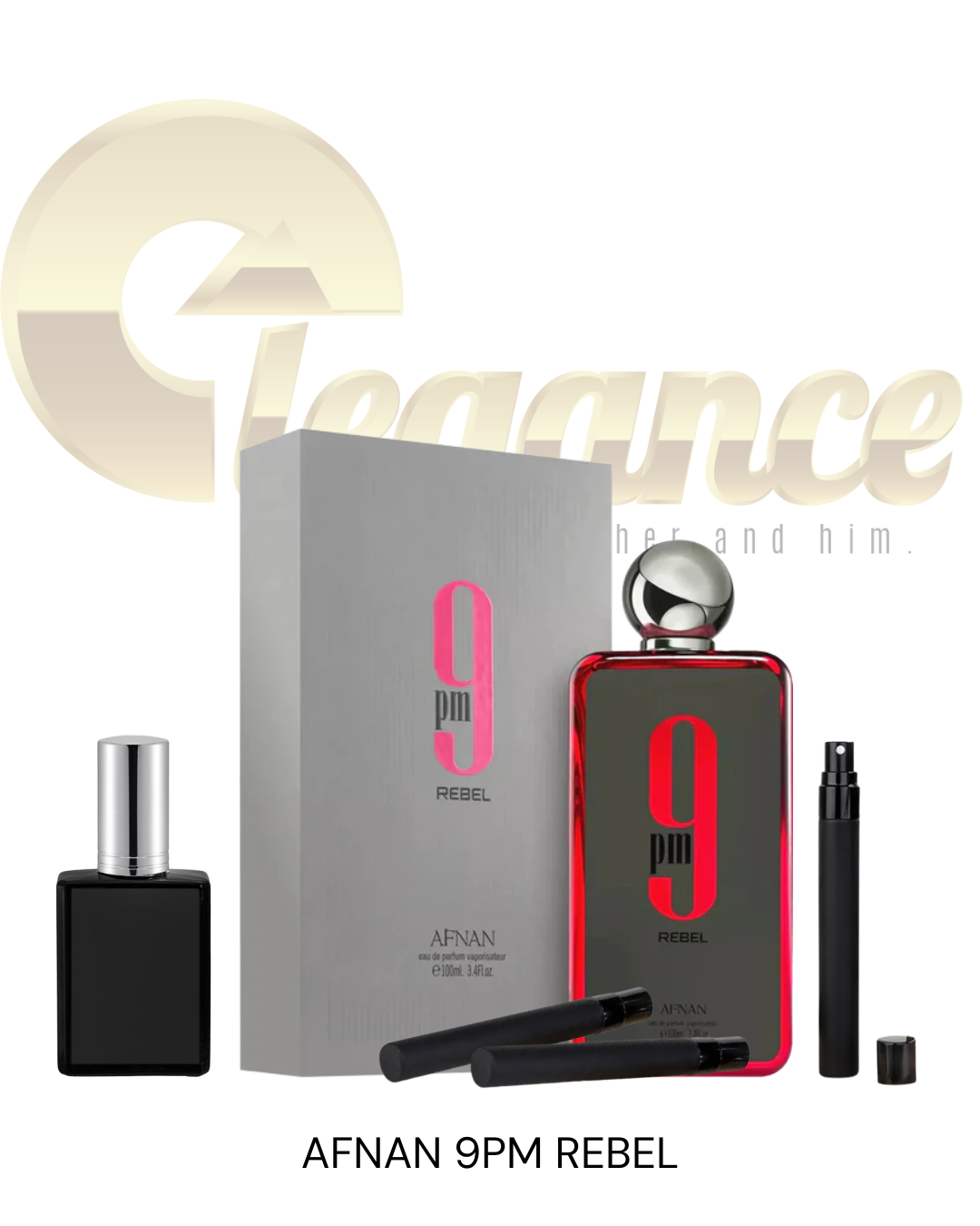 Decants Afnan 9pm Rebel (U) EDP