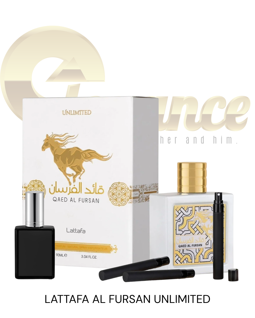 Decants Lattafa Qaed Al Fursan Unlimited (U) EDP