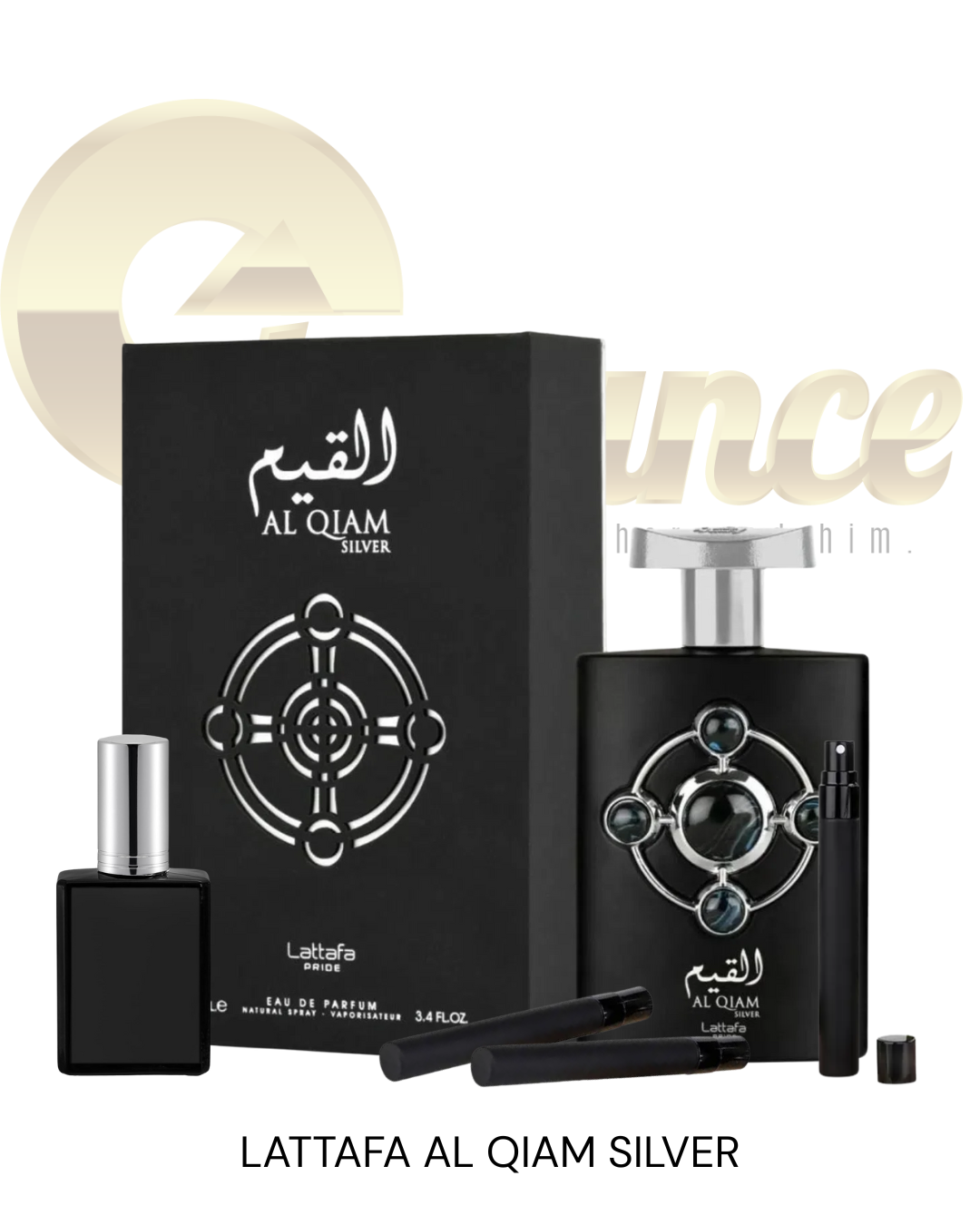 Decants Lattafa Al Qiam Silver (U) EDP