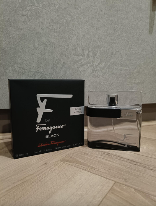 Salvatore Ferragamo F by Ferragamo Black EDT (H) 100ml