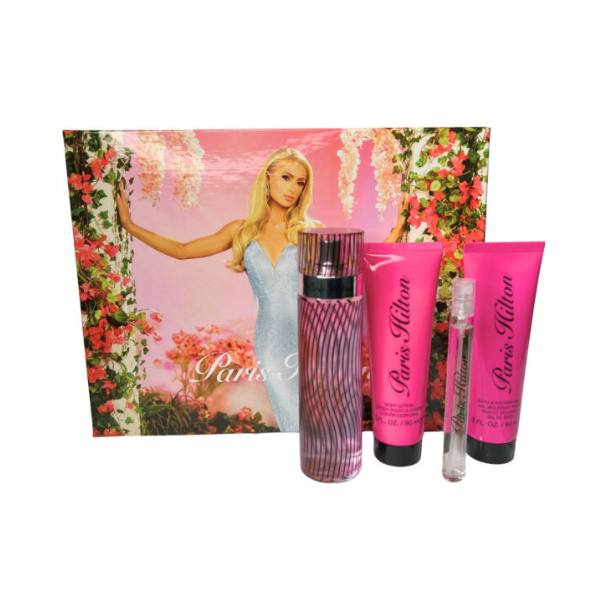 Paris Hilton Set Paris Hilton Mujer 4 Pcs EDP (H) SP 100ml; MP 10ml; BL 90ml; SG 90ml