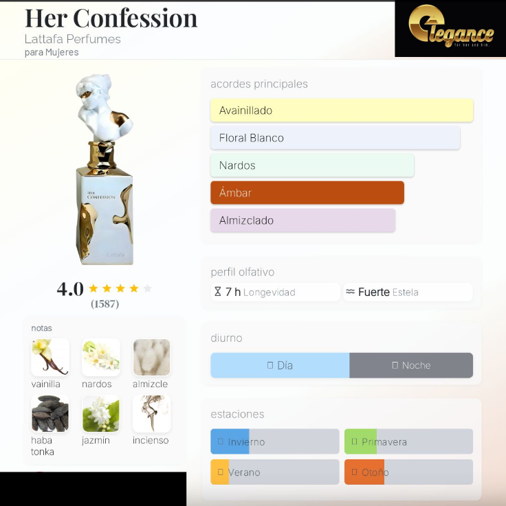 Lattafa Her Confession EDP (M) 100ml