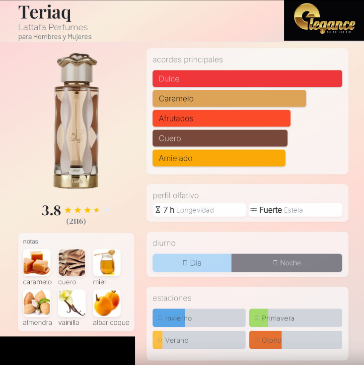 Lattafa Teriaq Women (M) 100ml