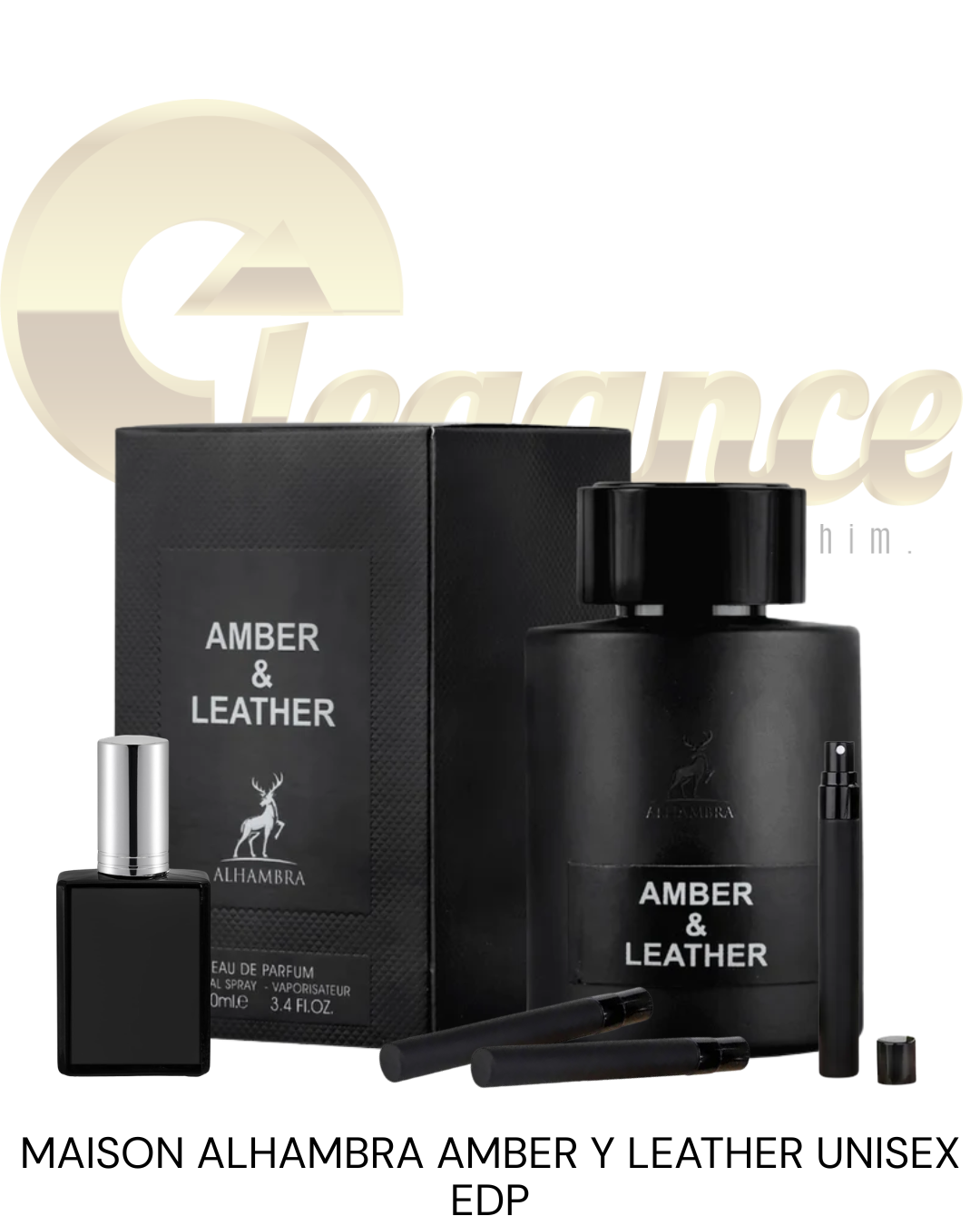 Decants Maison Alhambra Amber & Leather (U) EDP