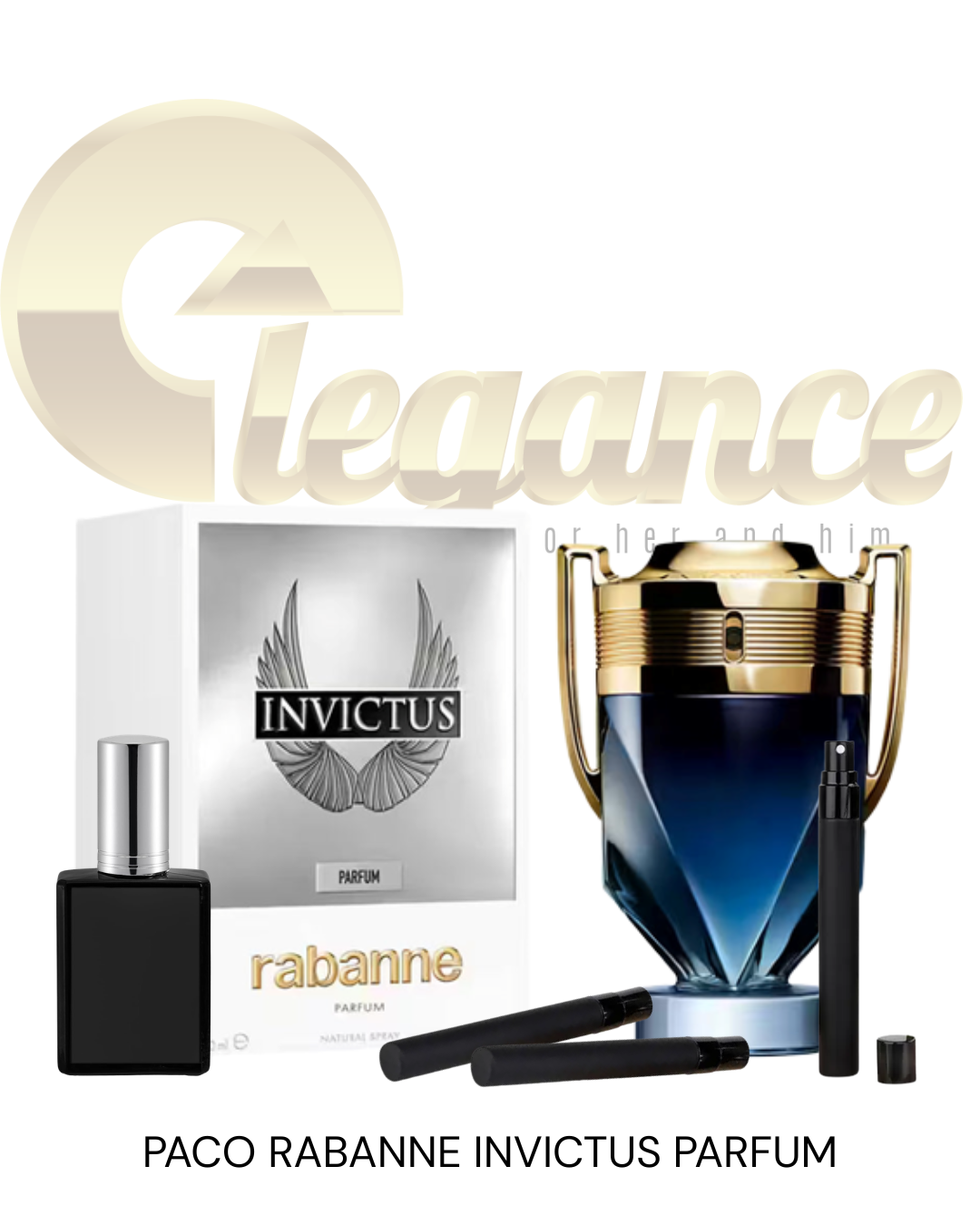 Decants Paco Rabanne Invictus (H) Parfum
