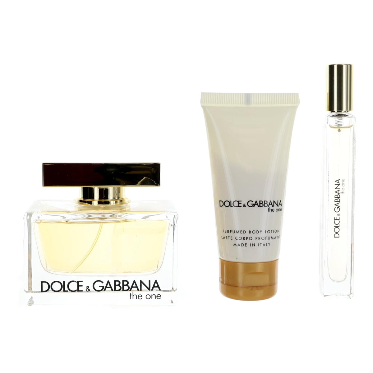 Dolce & Gabbana Set The One 3Pcs EDP (M) EDP 75ml; EDP 10ml; BL 50ml