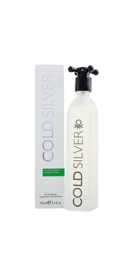 Benetton Cold Silver EDT (H) 100ml