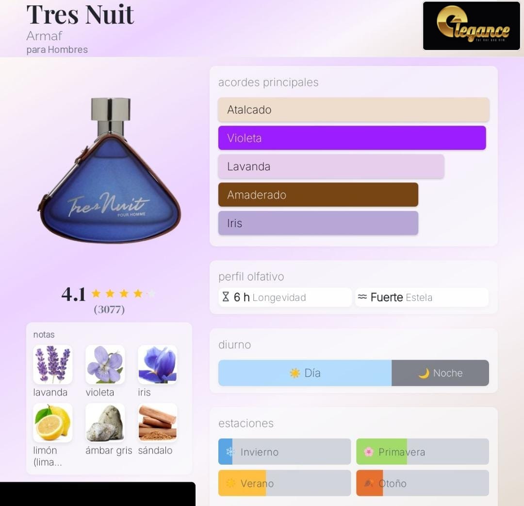 Armaf Tres Nuit EDP (H) 100ml
