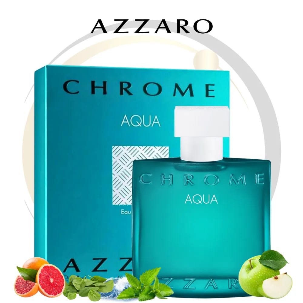 Azzaro Chrome Aqua EDT (H) 100ml
