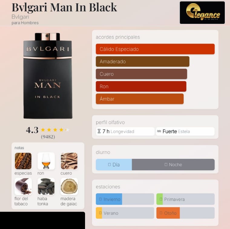 Bvlgari Man In Black EDP (H) 100ml