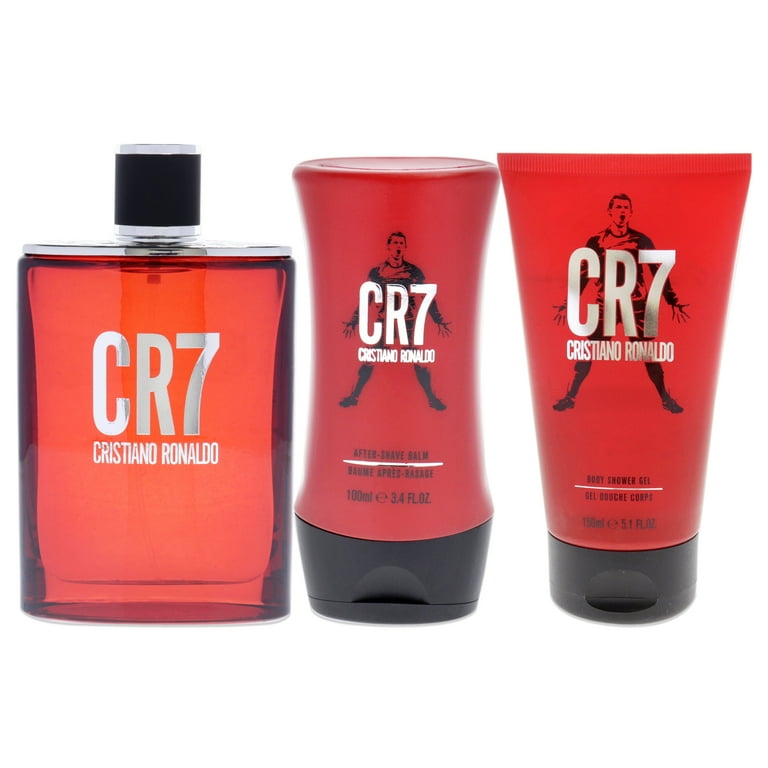 Cristiano Ronaldo Set CR7 3PCS EDT (H); SP 100ml; BS 150ml; SG 150ml