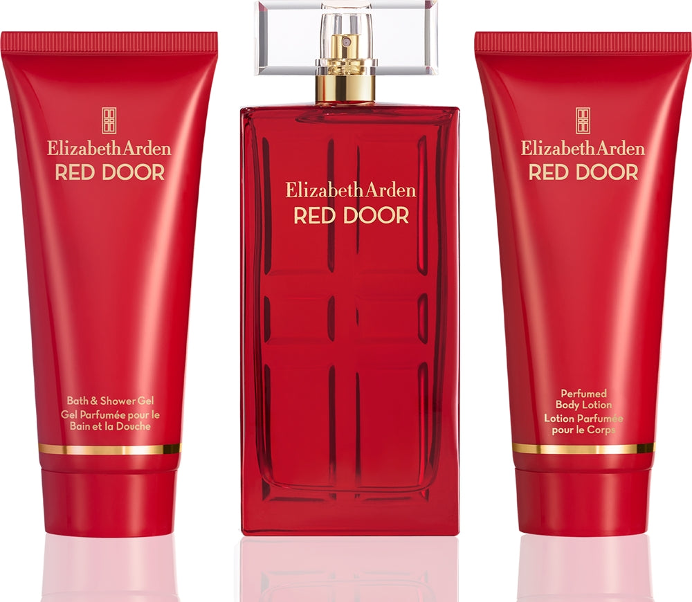 Elizabeth Arden Set Red Door 3 PCS EDT (M) 100ml; SP 100ml; BL 100ml; SH 100ml