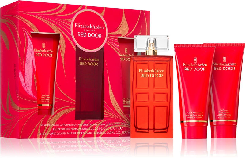 Elizabeth Arden Set Red Door 3 PCS EDT (M) 100ml; SP 100ml; BL 100ml; SH 100ml