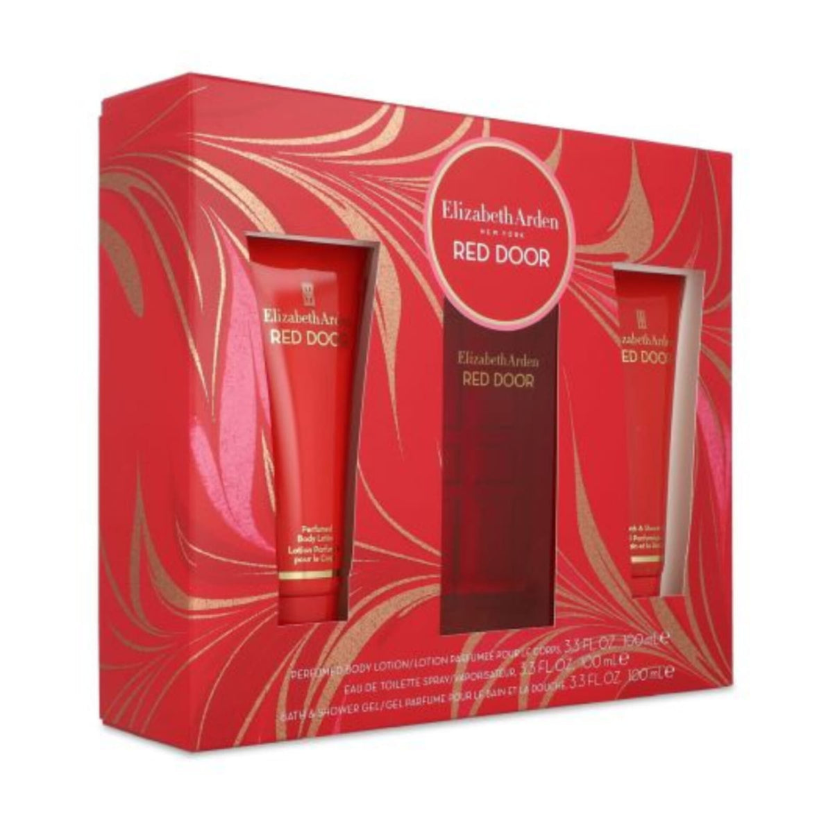Elizabeth Arden Set Red Door 3 PCS EDT (M) 100ml; SP 100ml; BL 100ml; SH 100ml