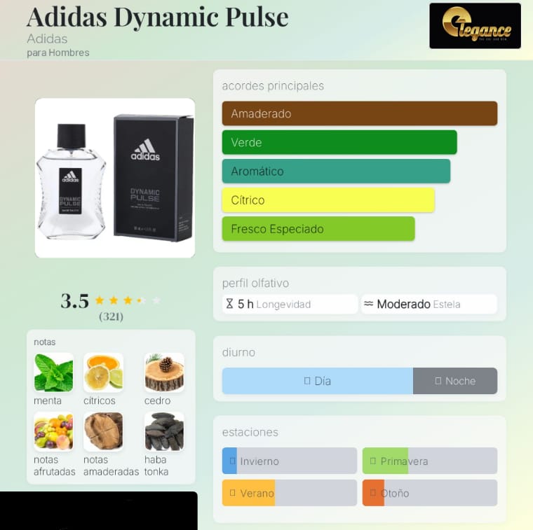 Adidas Dynamic Pulse EDT (H) 100ml