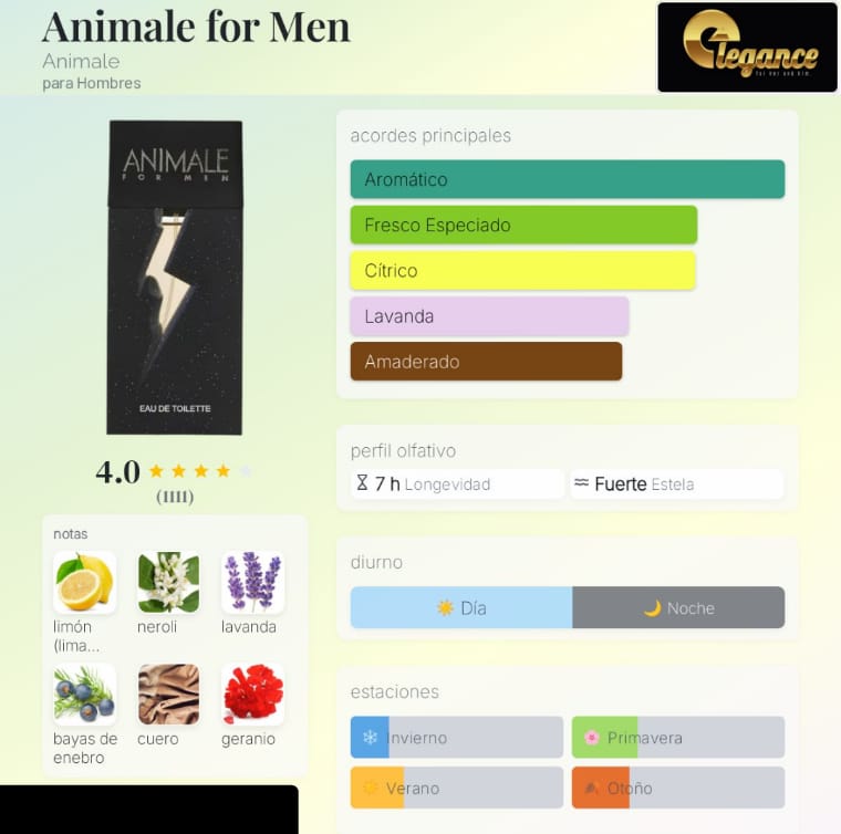 Animale For Men EDT (H) 100ml