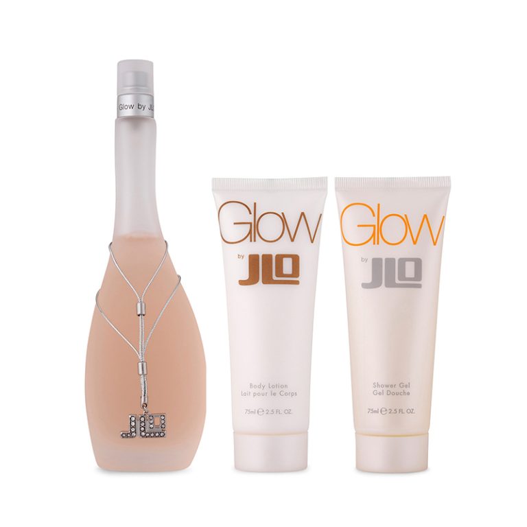 Jennifer Lopez Set Glow 3 PCS EDT (M) 100ml; PS 100ml; BL 75ml; SG 75ml