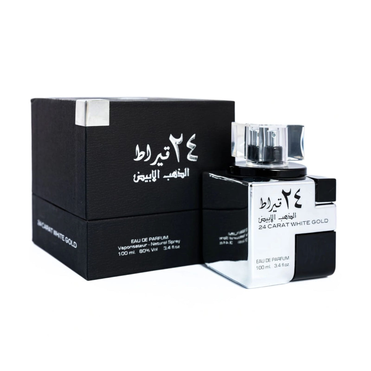 Lattafa 24 Carat White Gold EDP (U) 100ml