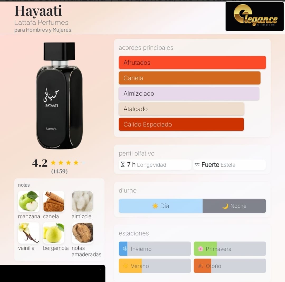 Lattafa Hayaati EDP (U) 100ml