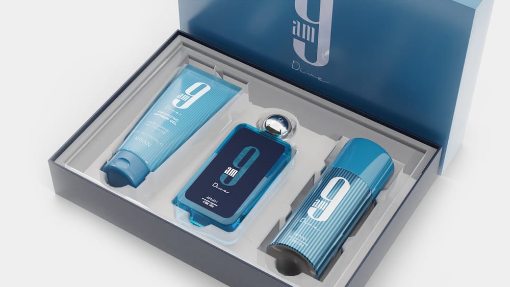 Afnan Set 9am Dive EDP (U) 100ml: SP 100ml; SG 150ml; DS 150ml