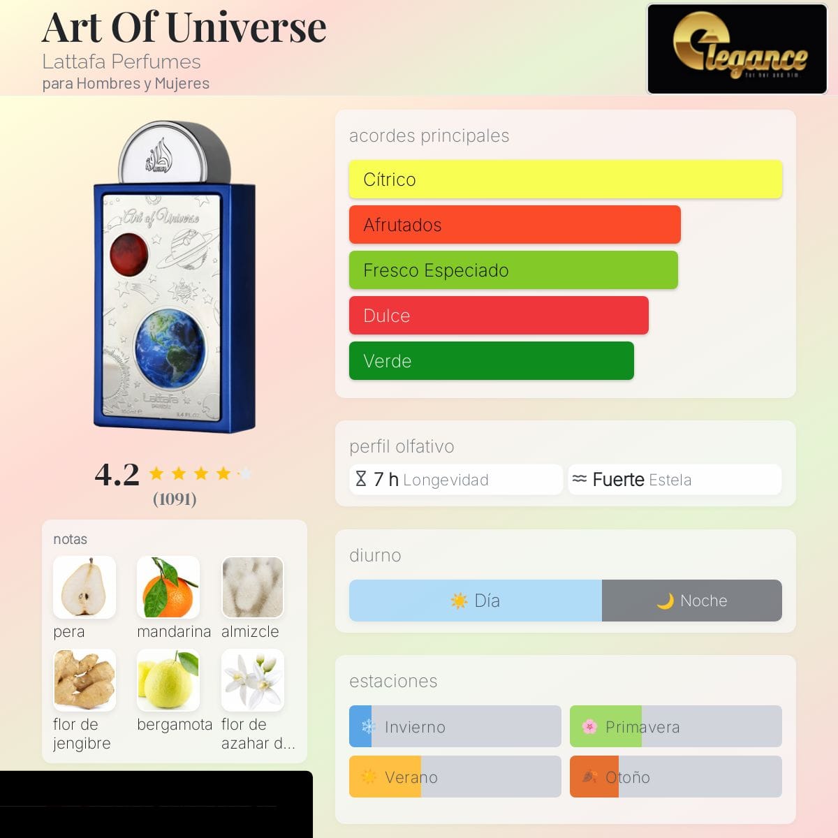 Lattafa Pride Art Of Universe EDP (U) 100ml