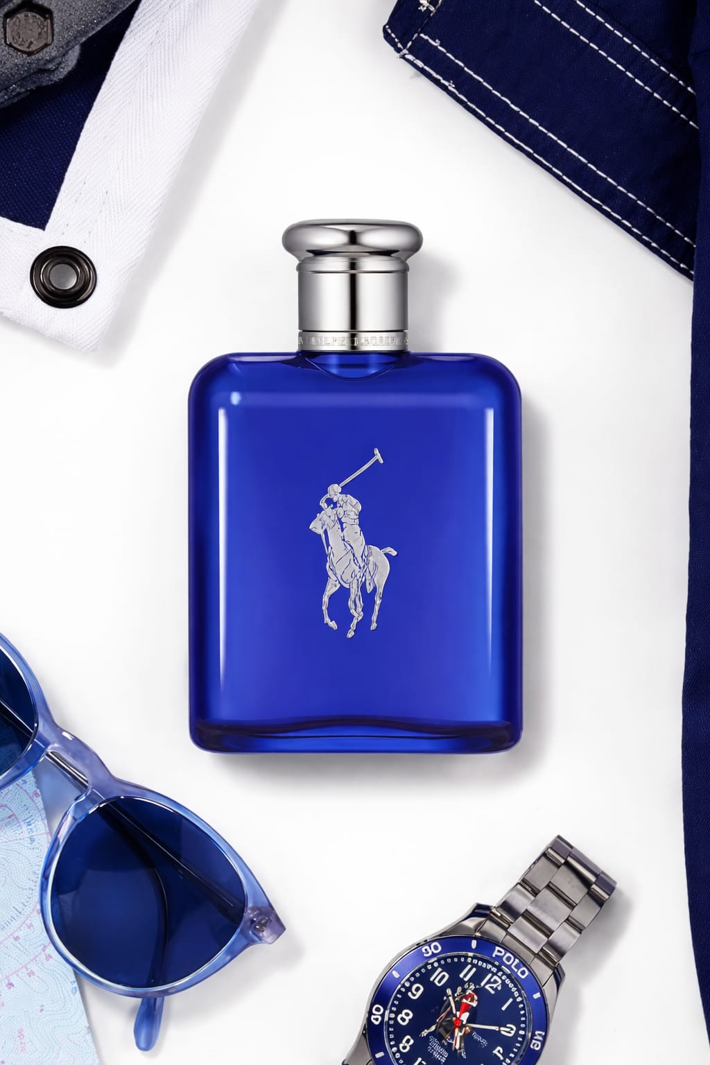 Ralph Lauren Polo Blue EDT  2pcs (H) 125ml: PS 100ml; VS 15ml