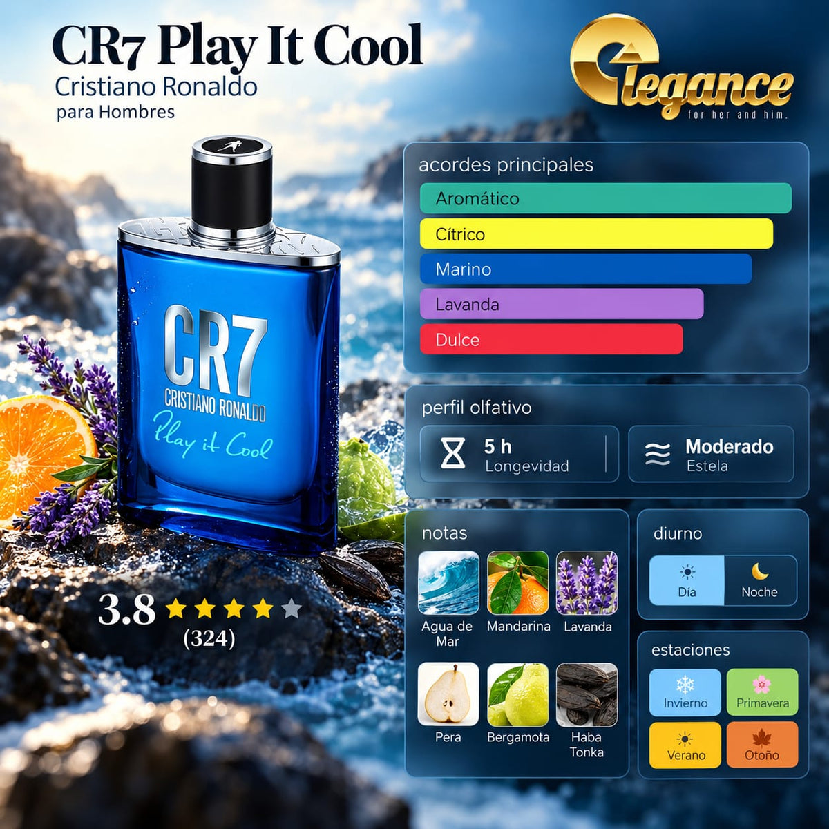 Cristiano Ronaldo CR7 Play It Cool EDT (H) 100ML