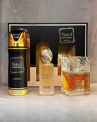 Lattafa Set Khamrah 3 Pcs EDP (U) SP 100ml; BS 200; HM 50ml
