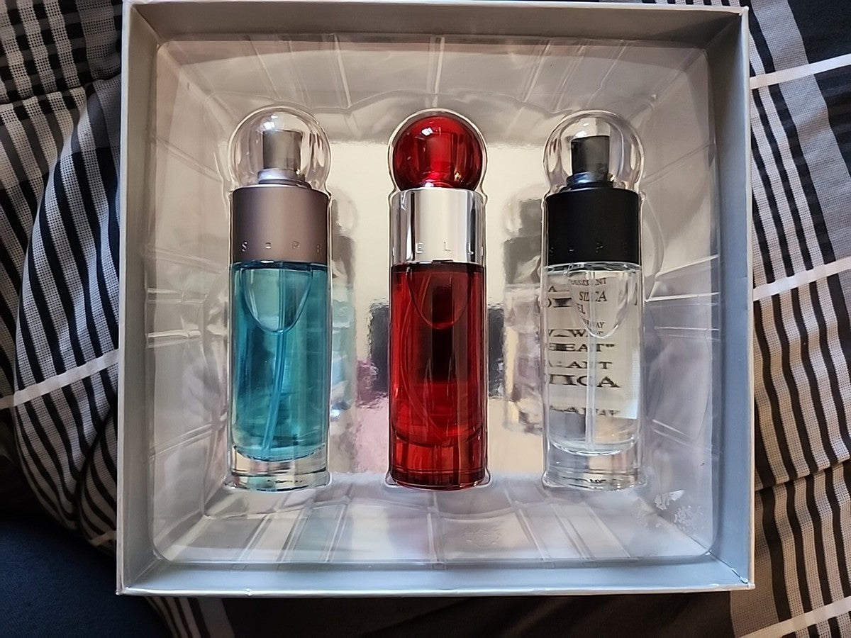 Perry Ellis Set 360 Trio EDT (H) 3Pcs SP 30ml c/u  Red; Men; Reserve