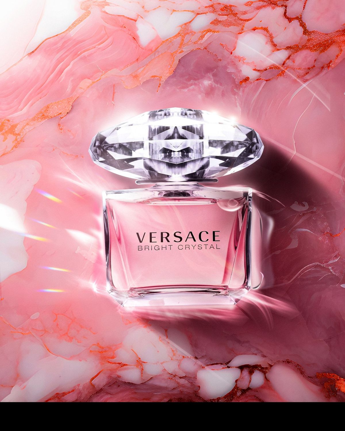 Versace Bright Crystal EDT (M) 90ml - Imagen 2
