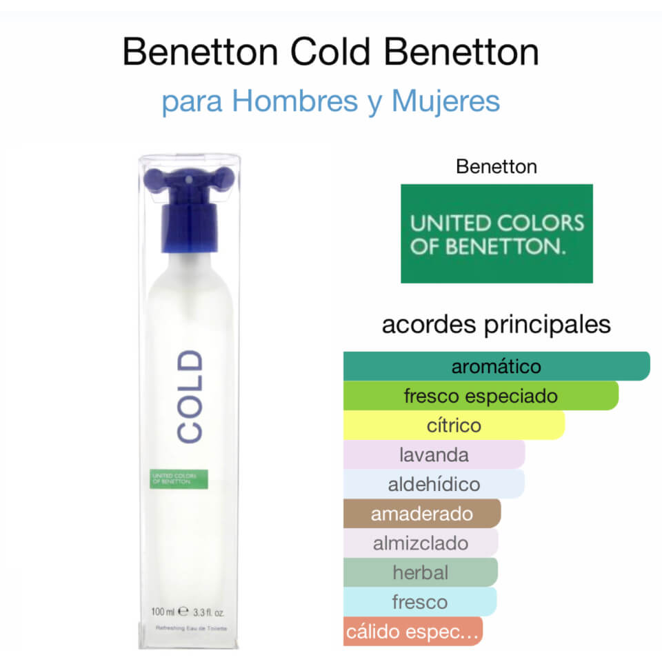 Benetton Cold EDT (U) 100ml - Imagen 4