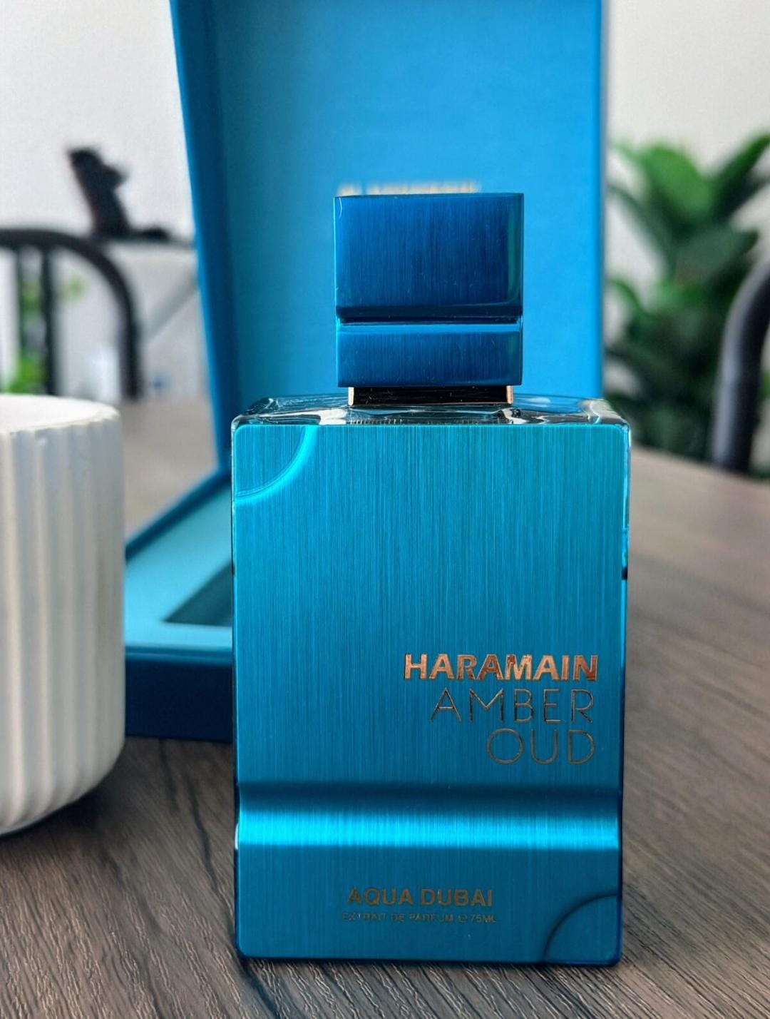 Al Haramain Amber Oud Aqua Dubai EDP (U) 75ml - Imagen 2